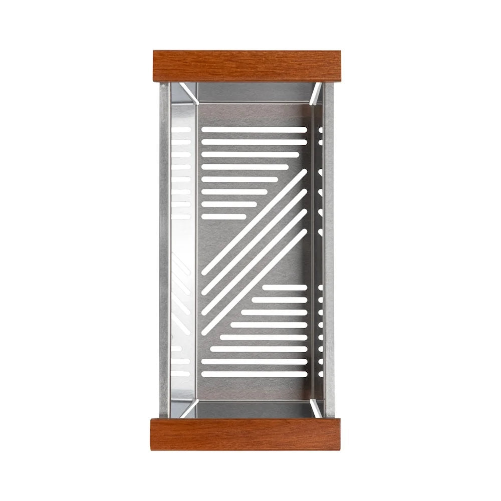 SLS-33 - 33" Garmisch Undermount Single Bowl Stainless Steel Kitchen Sink with Bottom Grid and Accessories