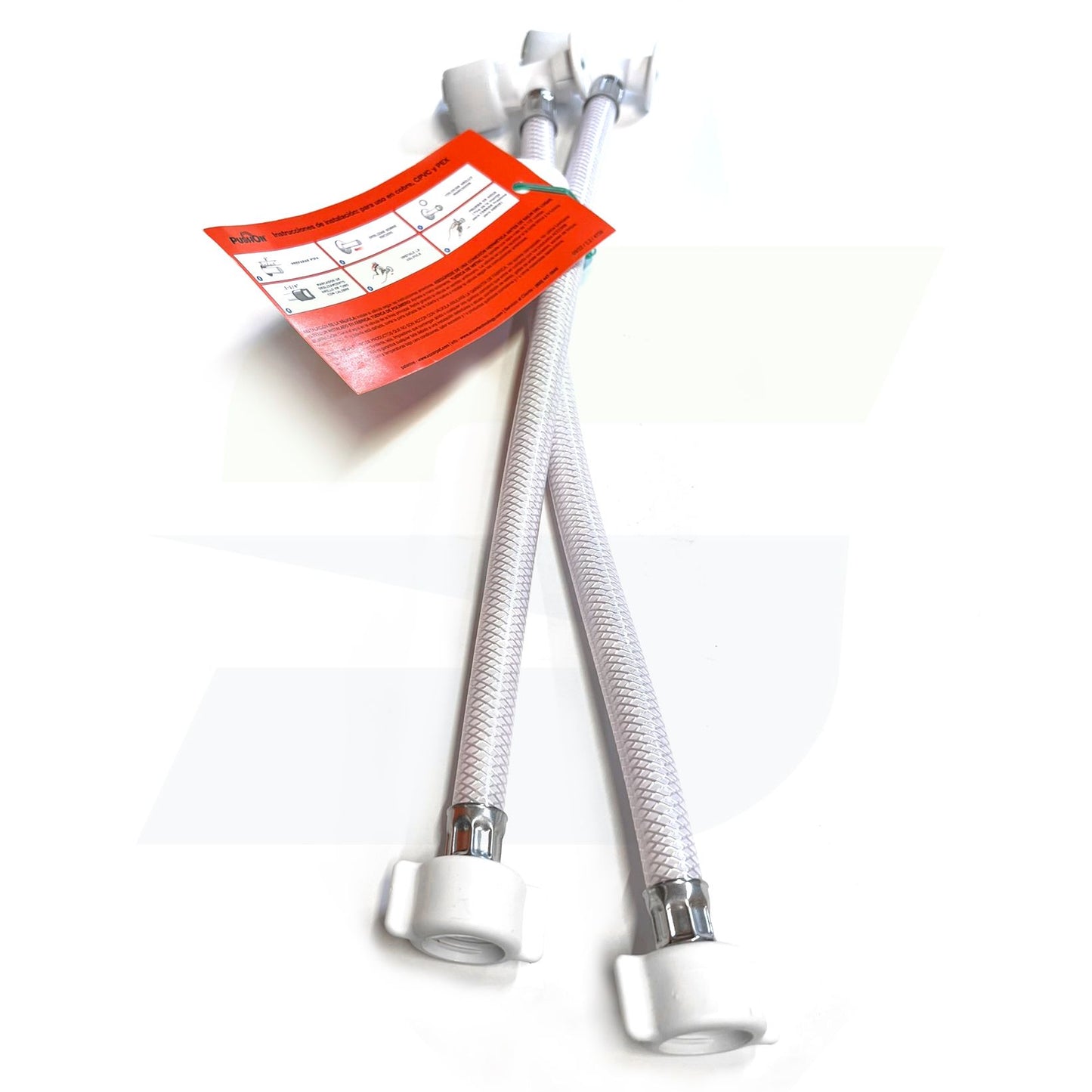 PO5LP15-5 XP - Faucet Supply Line Connector - 1/2" Polymer Nut x Push-Fit, 15"