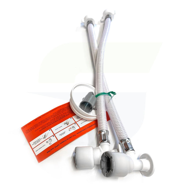 PO5LP15-5 XP - Faucet Supply Line Connector - 1/2" Polymer Nut x Push-Fit, 15"