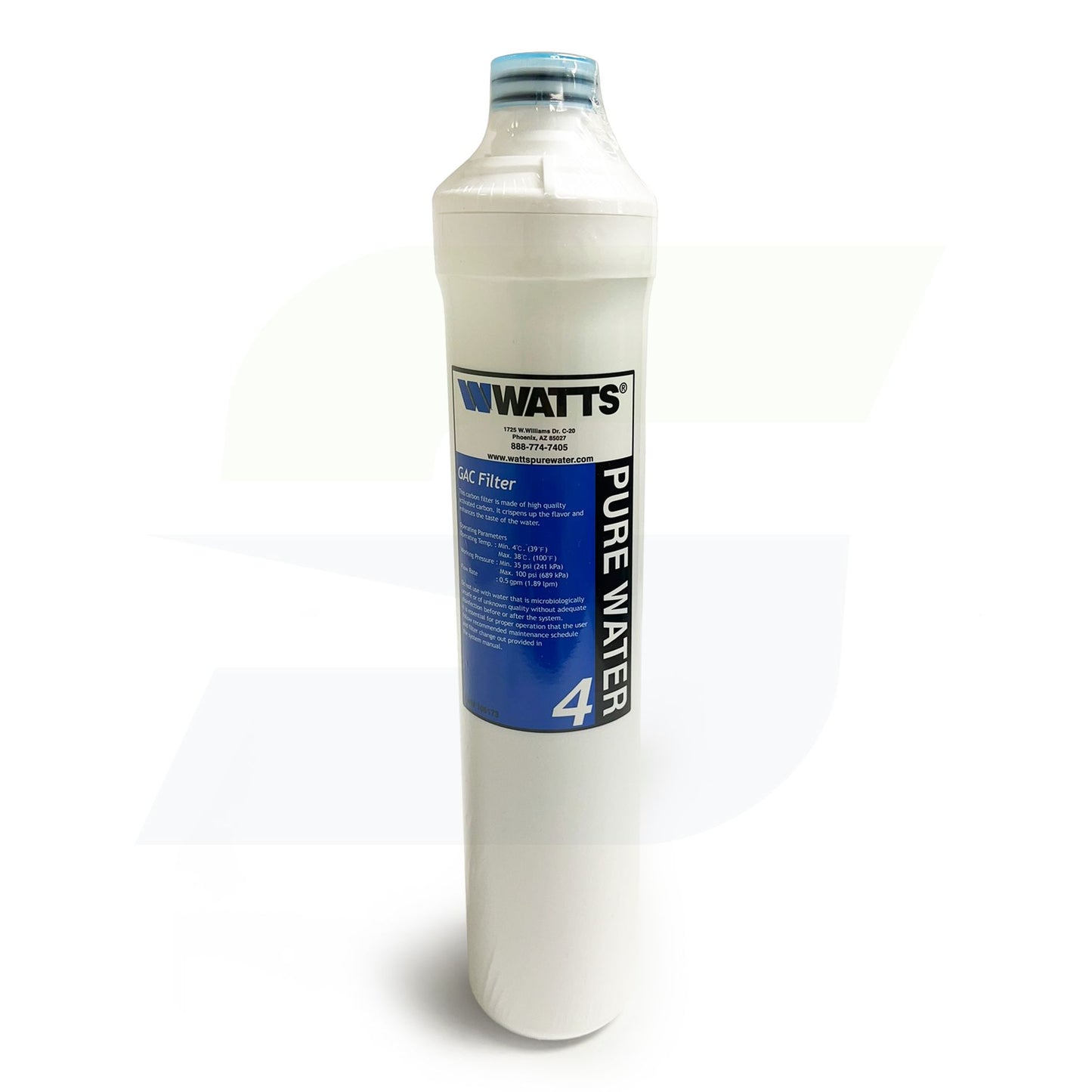 7100462 - Replacement GAC Filter #4 for PWROKC4 Kwik-Change Reverse Osmosis System