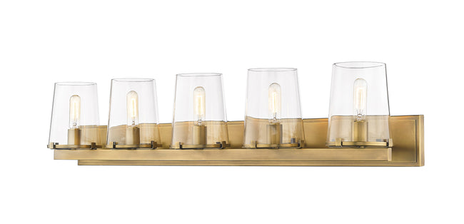 3032-5V-RB - Callista 5 Light 47" Vanity - Rubbed Brass