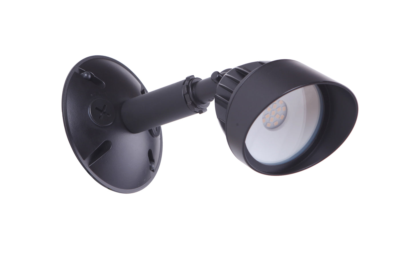 Z421-MN-LED - LED Flood 1 Light 4.45" Wide Outdoor Flood - Midnight