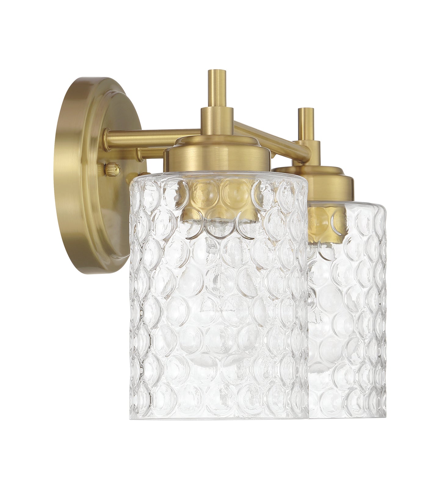 60502-SB - Claire 2 Light 12.75" Wide Vanity Light - Satin Brass
