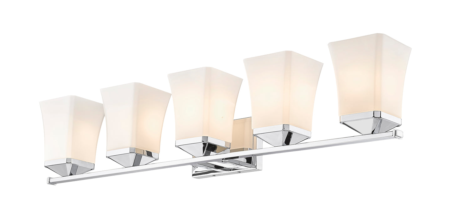 1939-5V-CH - Darcy 5 Light 38" Vanity - Chrome