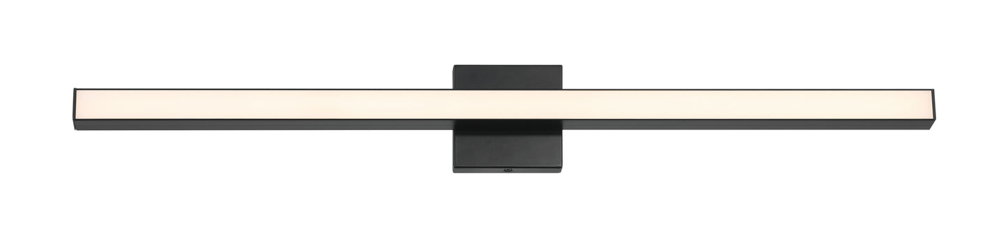 10136FB-LED - Trim 1 Light 36" Wide LED Vanity Light - Flat Black