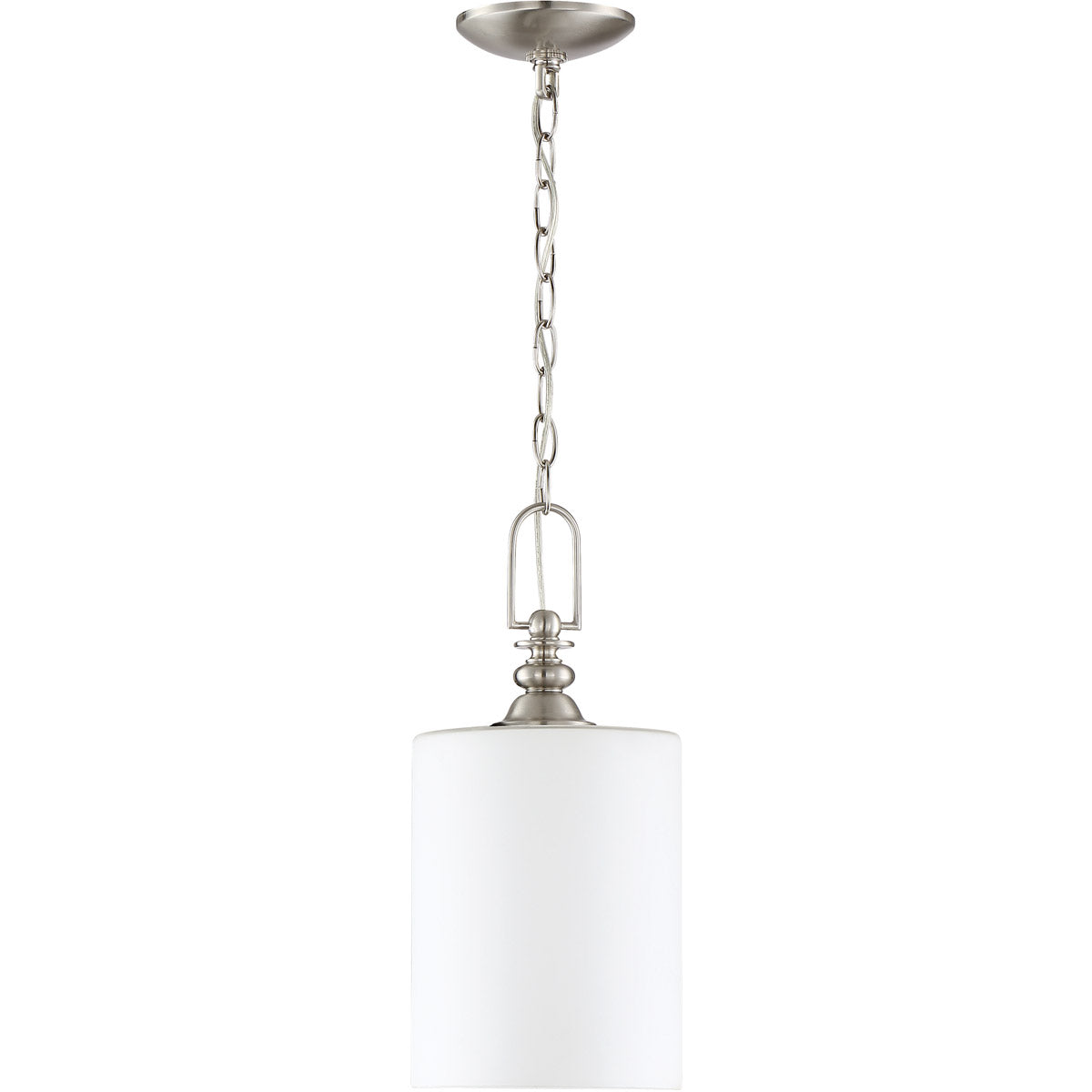 49891-BNK - Dardyn 1 Light 7.5" Wide Mini Pendant - Brushed Nickel