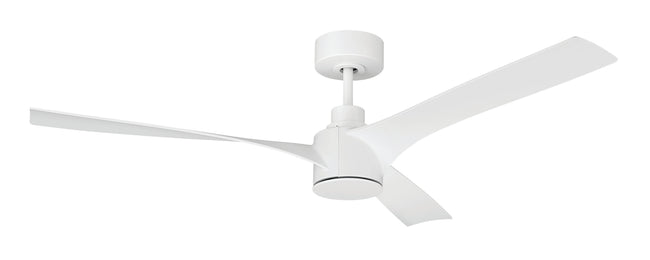 PHB52W3 - Phoebe 52" 3-Blade Indoor/Outdoor Damp Ceiling Fan 52" 3 Blade Indoor Outdoor Ceiling Fan with Light Kit - White
