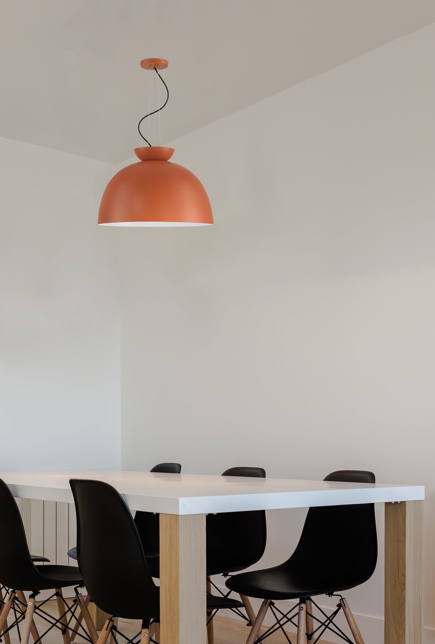 59192-BCY - Ventura Dome 1 Light 20" Wide Pendant - Baked Clay