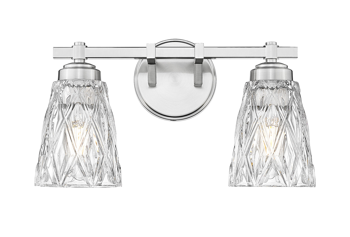 1960-2V-BN - Andree 2 Light 16" Vanity - Brushed Nickel