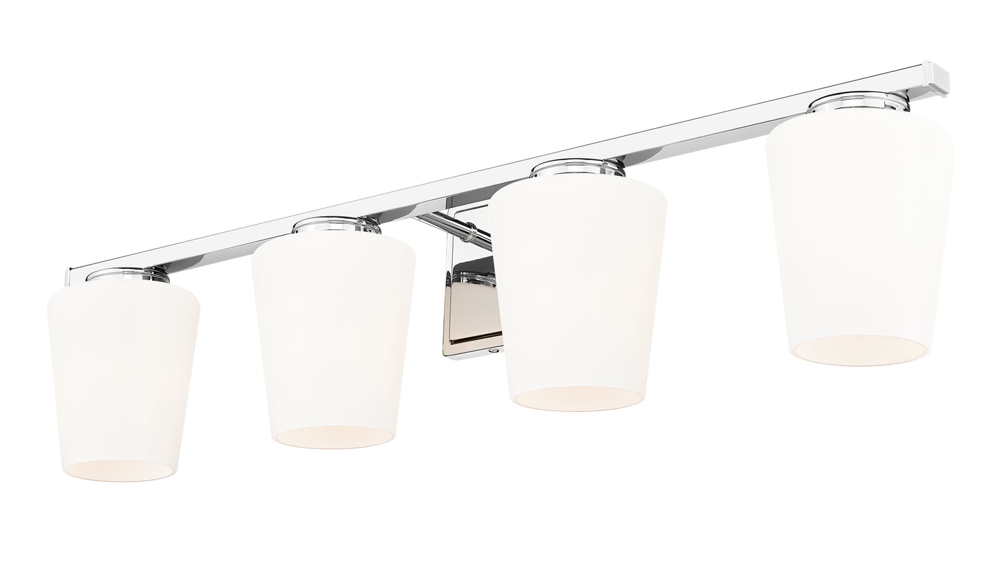 7703-4V-CH - Nextra 4 Light 32" Vanity - Chrome