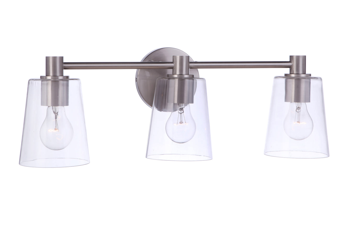 12623BNK3 - Emilio 3 Light 23" Wide Vanity Light - Brushed Nickel