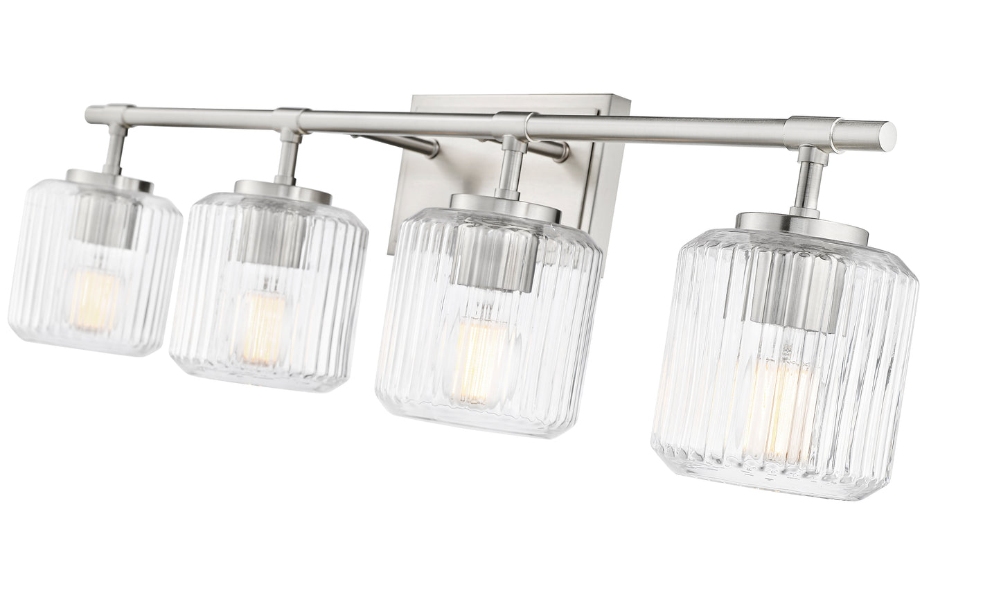 7515-4V-BN - Landon 4 Light 32" Vanity - Brushed Nickel