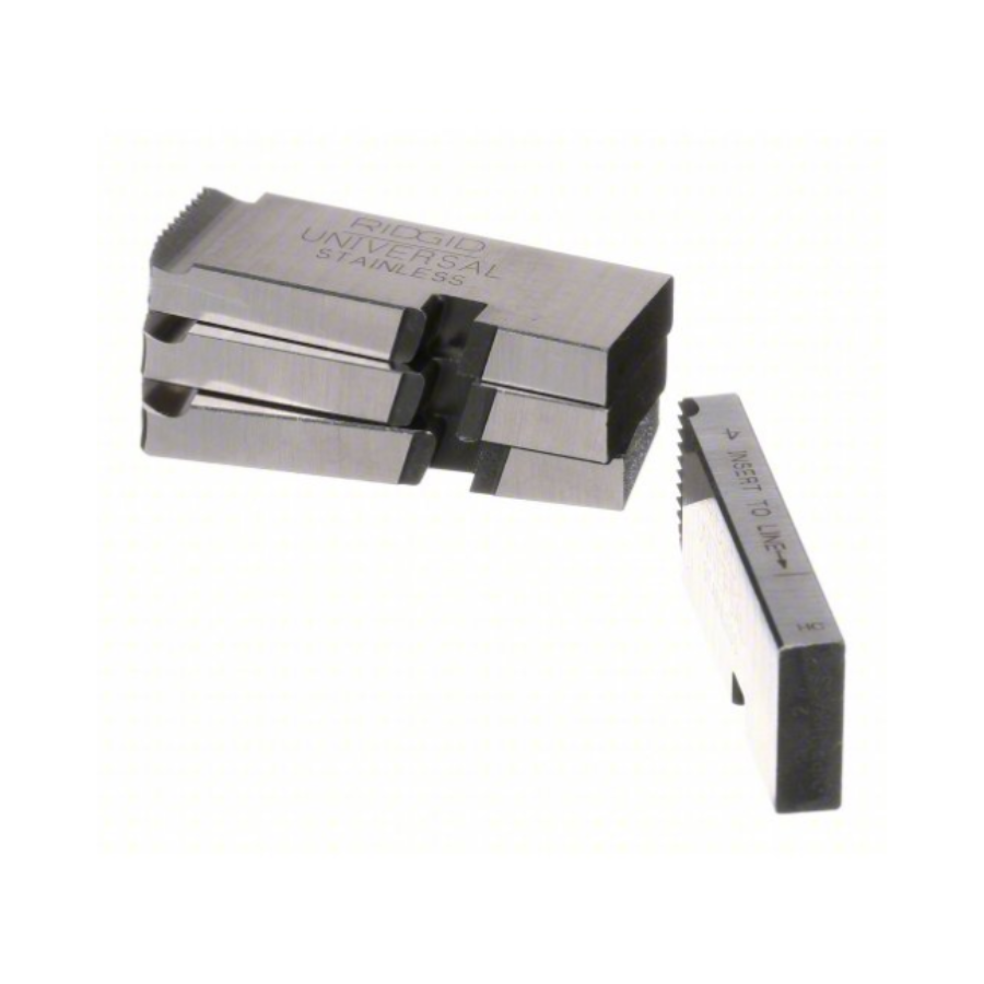 R47790 - Replacement Pipe Die - For Ridgid Machine Universal Heads - 1" to 2" Pipe, Stainless Steel, 4 PK