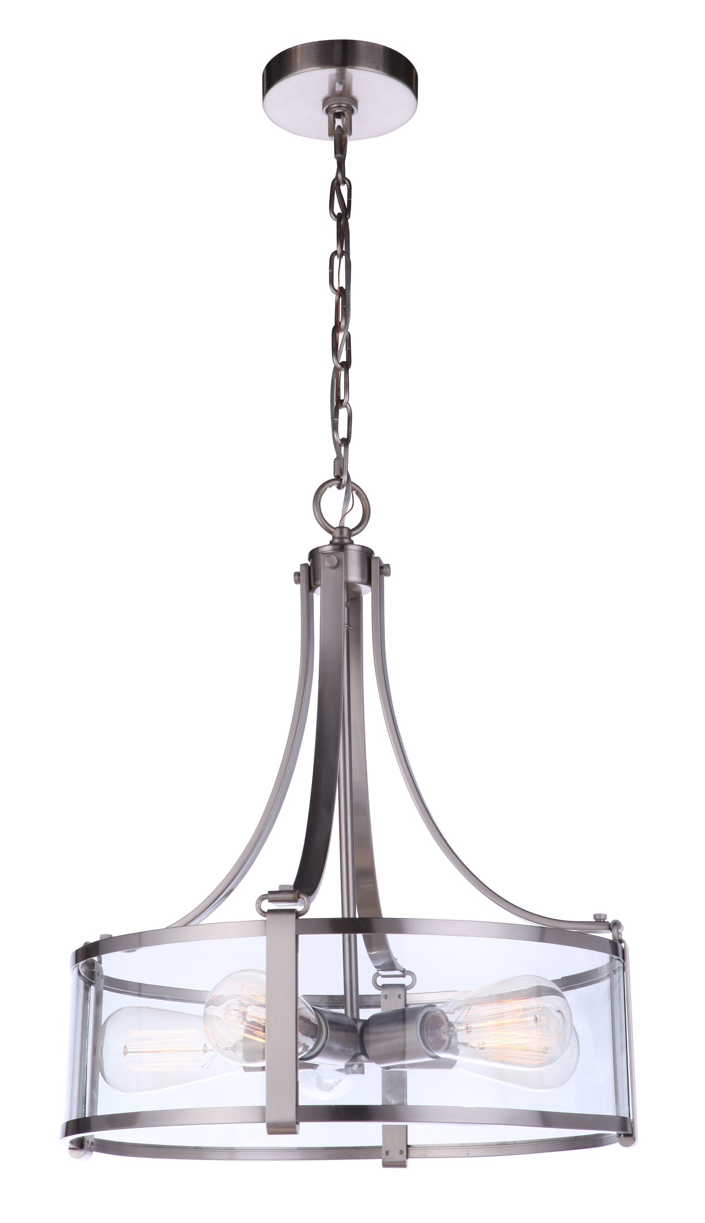 55395-BNK - Elliot 5 Light 16" Wide Pendant - Brushed Nickel