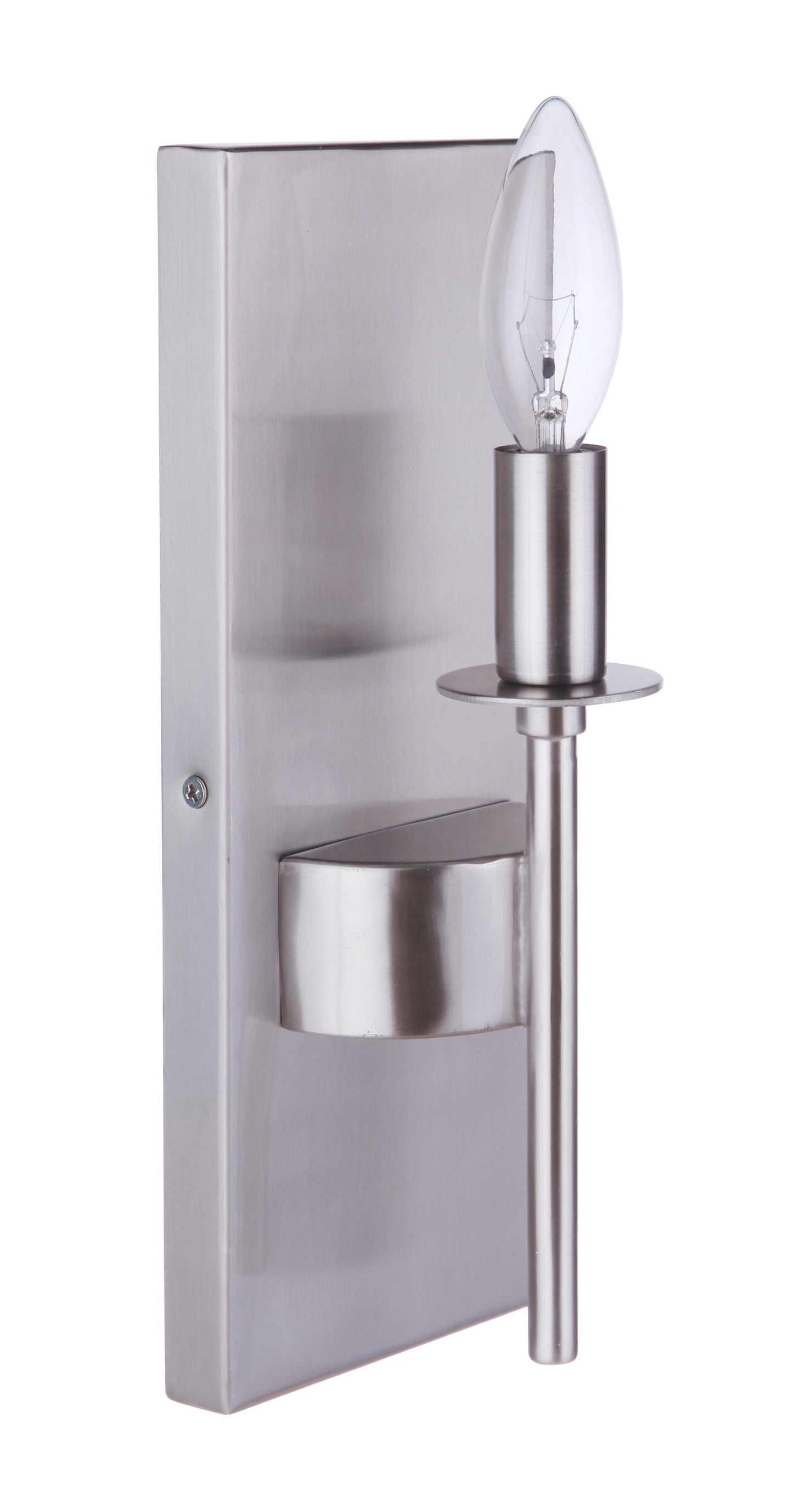 54361-BNK - Larrson 1 Light 11" High Wall Sconce - Brushed Nickel