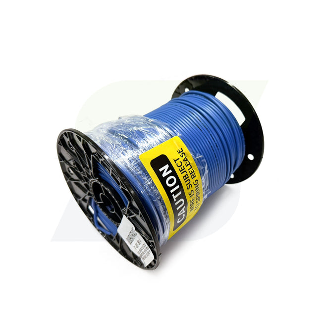 DTB-3012-500 - 12 AWG 30 mil Solid Copper Blue Tracer Wire - 500 ft Roll