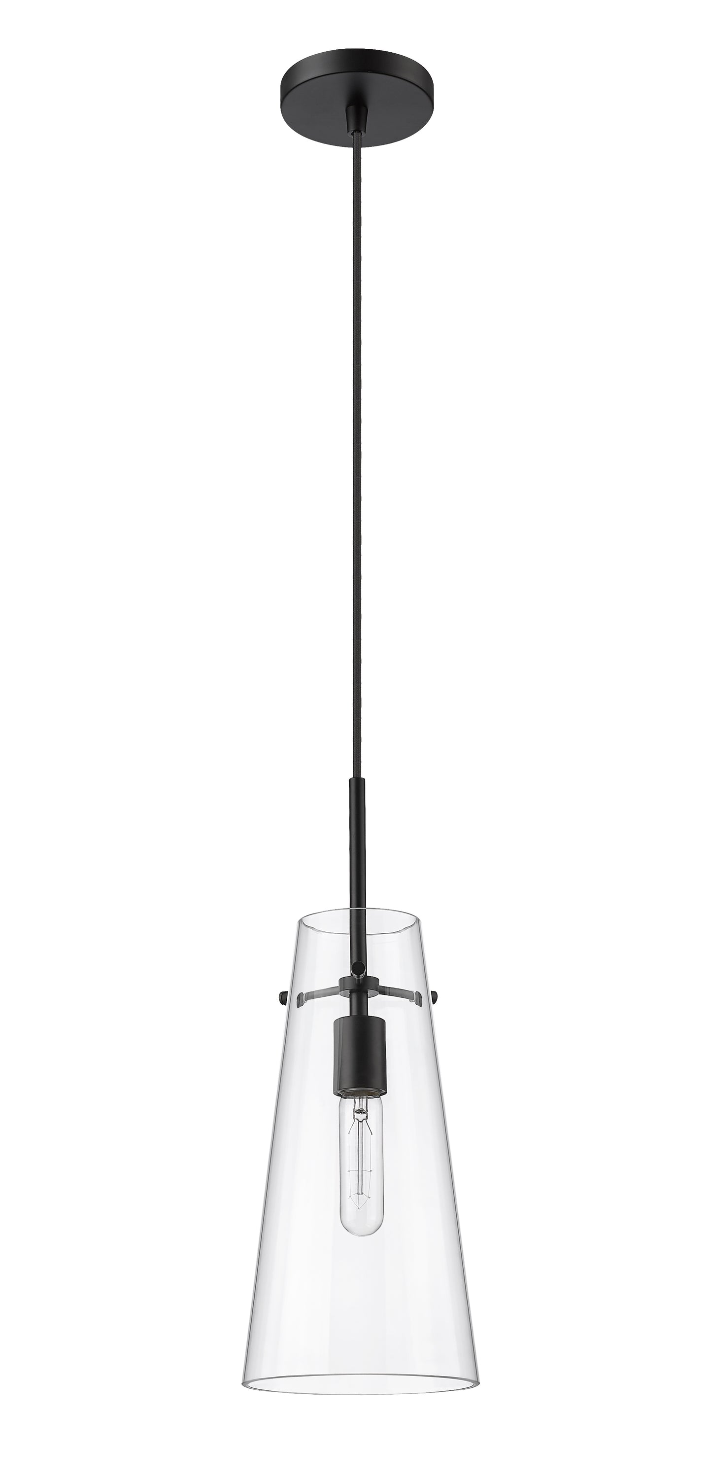 7508P-MB - Kira 1 Light 6" Pendant - Matte Black