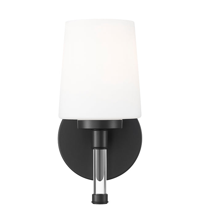 7700-1V-MB - Henri 1 Light 5" Vanity - Matte Black