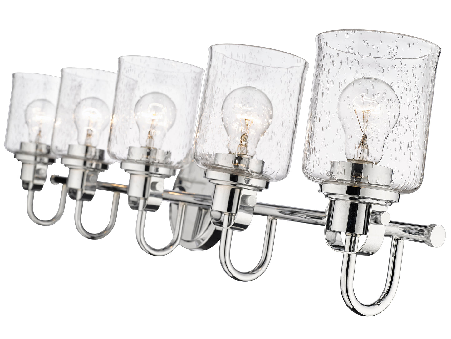 340-5V-CH - Kinsley 5 Light 35" Vanity - Chrome