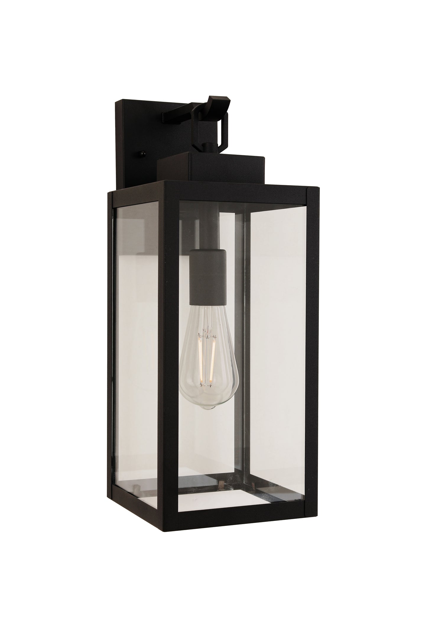 ZA6814-TB - Marin 1 Light 17" High Outdoor Wall Lantern - Textured Black
