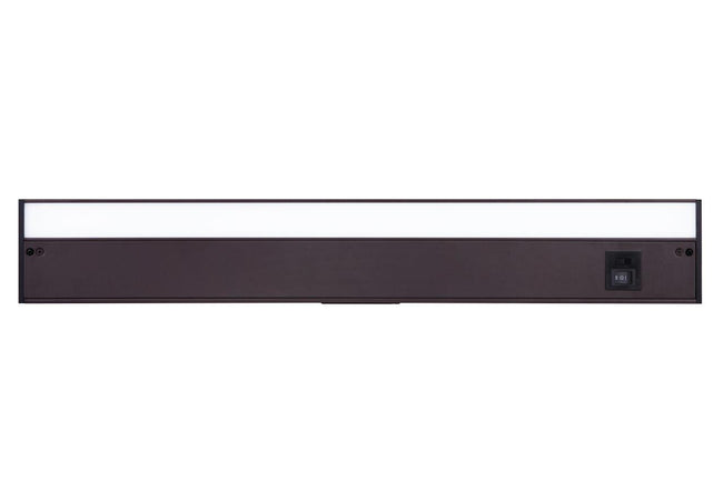 CUC3024-BZ-LED - 3CCT Under Cabinet Light Bars 1 Light 3.63" Wide Under Cabinet Light Bar - Bronze