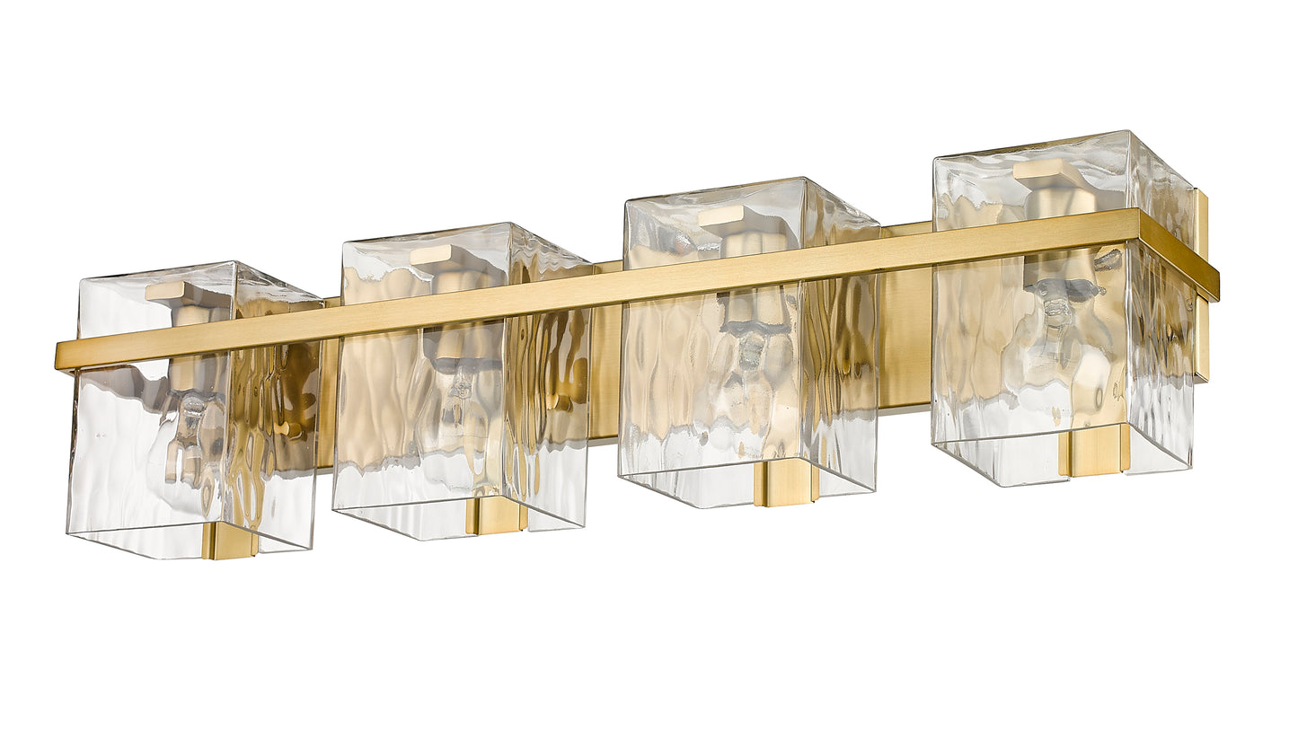 1938-4V-MGLD - Bennington 4 Light 29" Vanity - Modern Gold