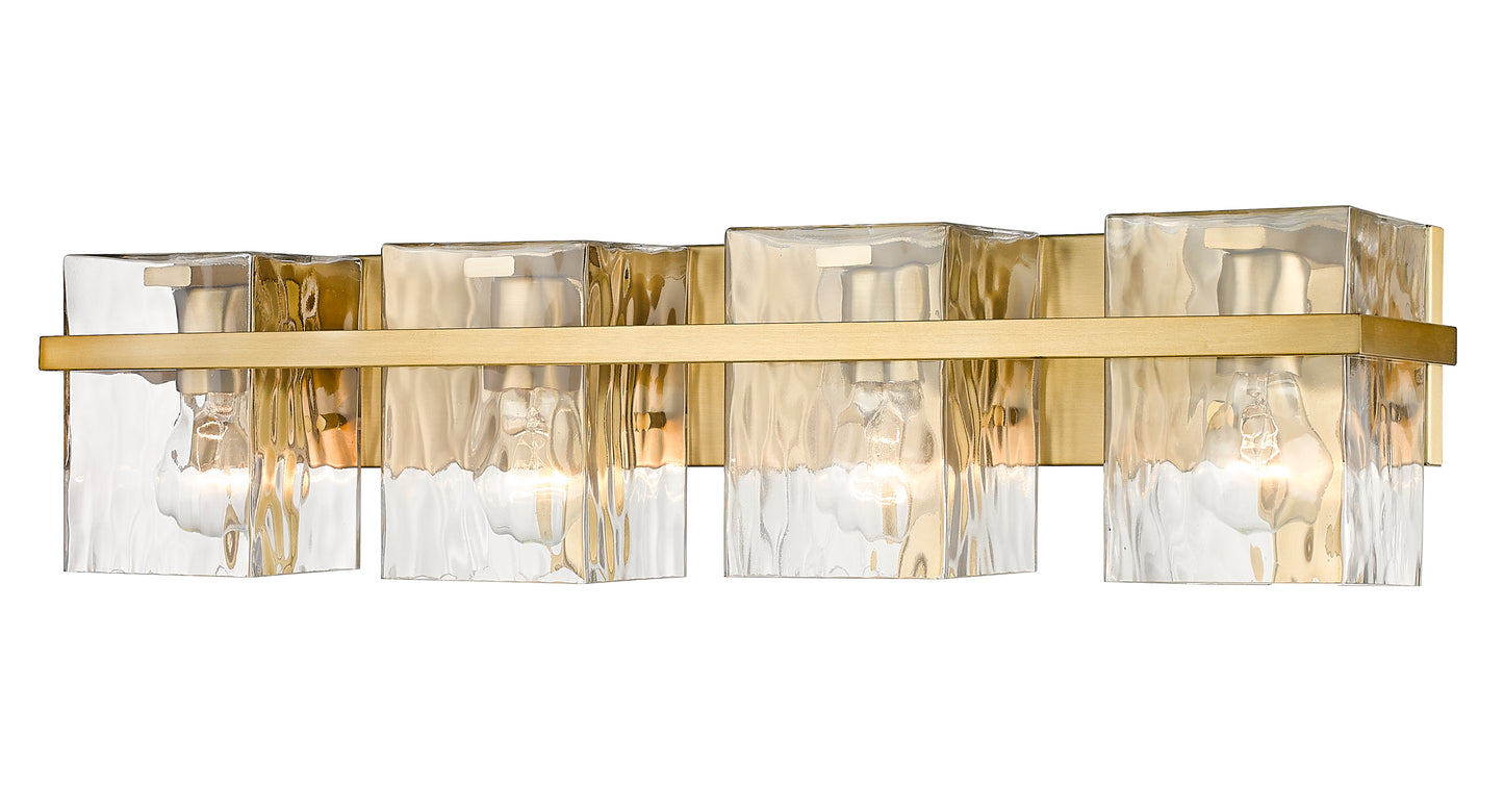 1938-4V-MGLD - Bennington 4 Light 29" Vanity - Modern Gold