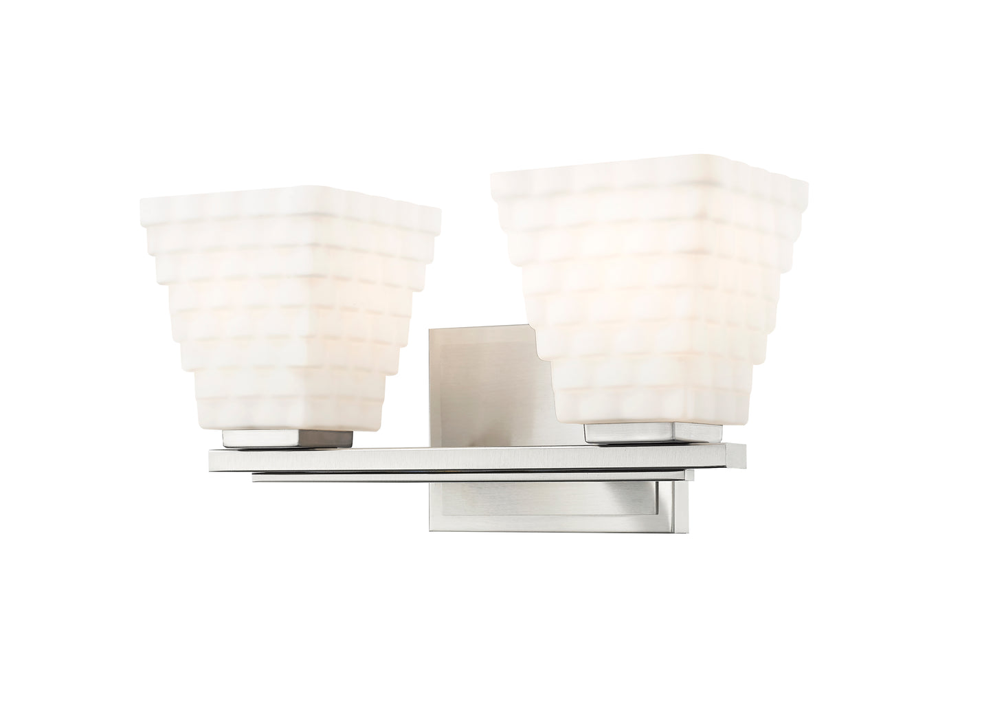 7514-2V-BN - Annalise 2 Light 14" Vanity - Brushed Nickel