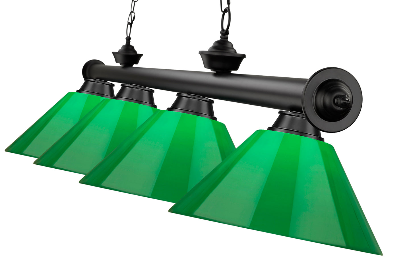 2306-4MB-PGR - Cordon 4 Light 81" Billiard - Matte Black