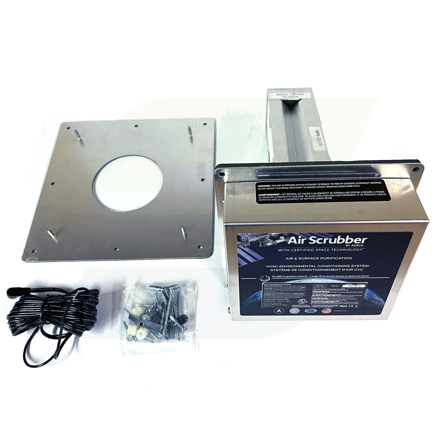 9960052 - Air Scrubber Duct Mounted Surface & Air Purification System - Ozone Free