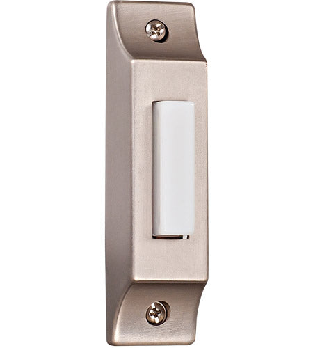 BSCB-PW - Push Button-Surface Mount 1 Light 0.93" Wide Chime Button - Pewter
