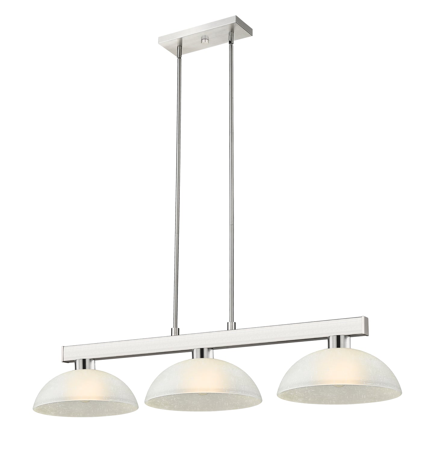 152BN-DWL14 - Cobalt 3 Light 46" Billiard - Brushed Nickel