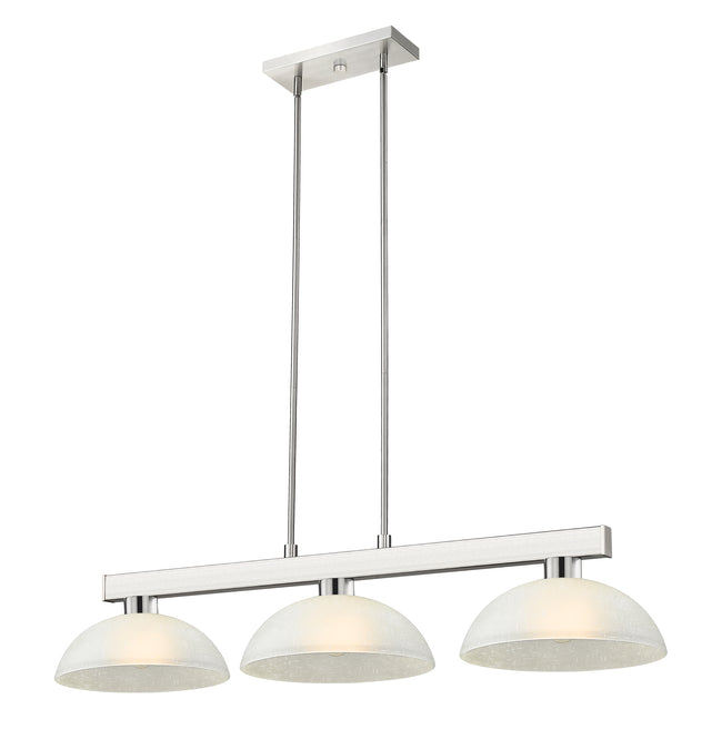 152BN-DWL14 - Cobalt 3 Light 46" Billiard - Brushed Nickel