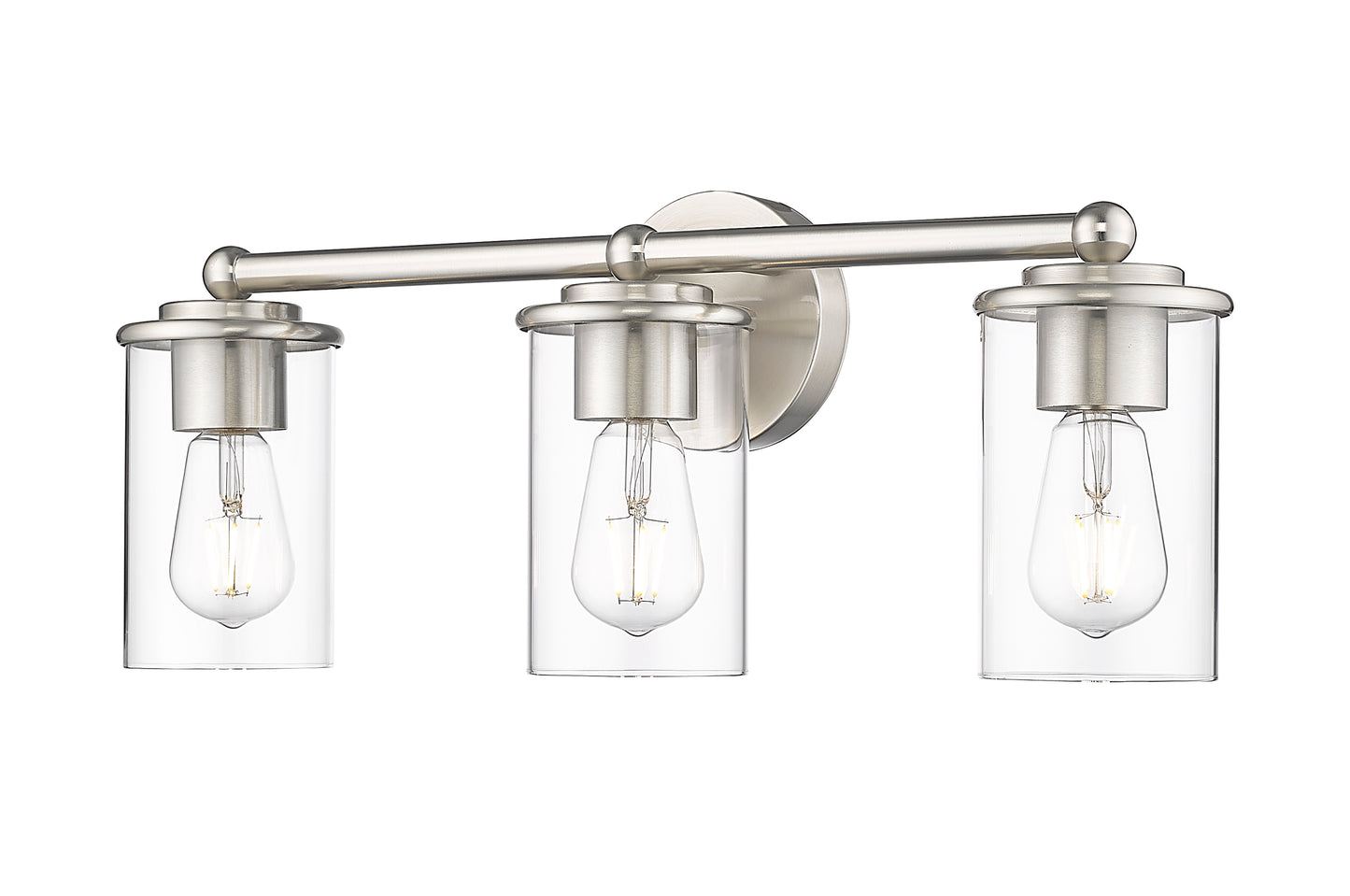 742-3V-BN - Thayer 3 Light 22" Vanity - Brushed Nickel