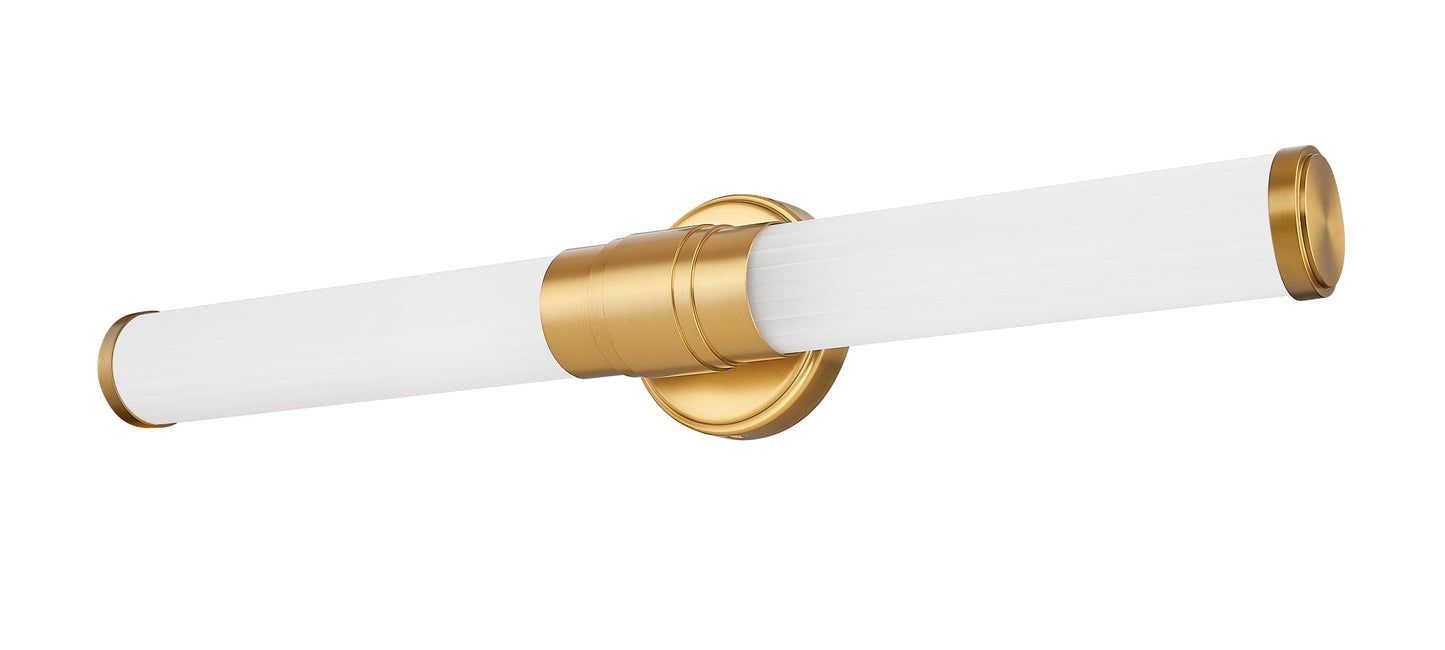 1020-25W-MGLD-LED - Warwick 1 Light 25" Vanity - Modern Gold