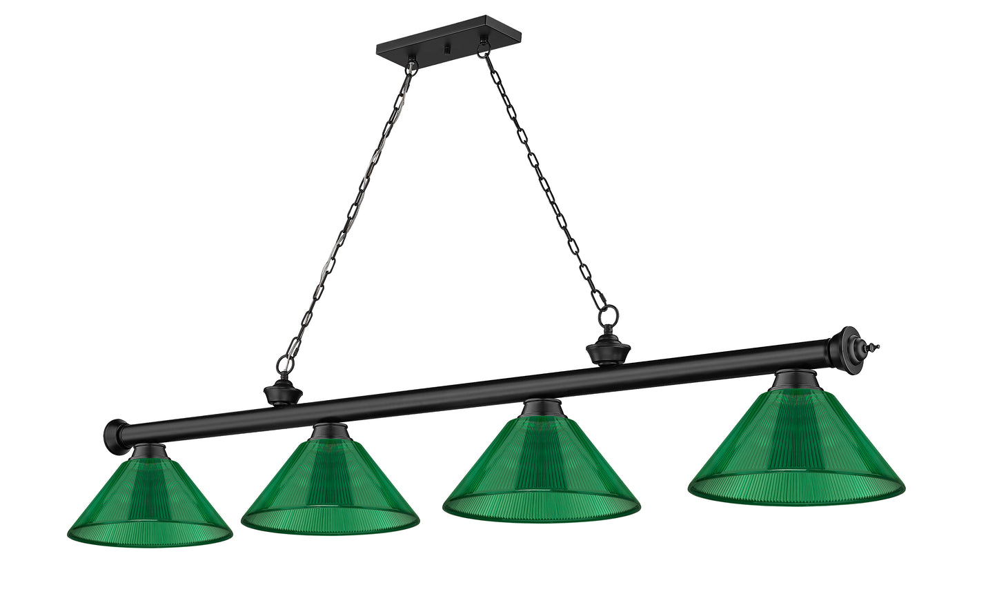 2306-4MB-ARG - Cordon 4 Light 81" Billiard - Matte Black