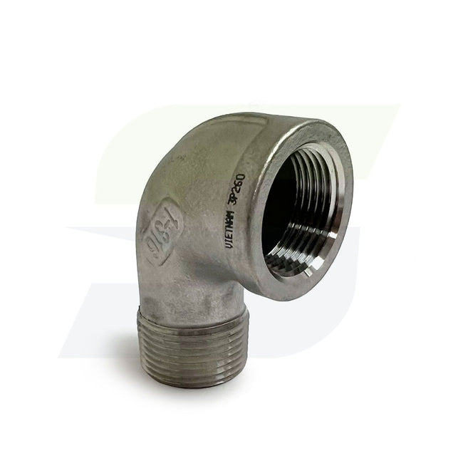 K603-16 - 1" Threaded 90 Degree Street Elbow, 316 Stainless Steel