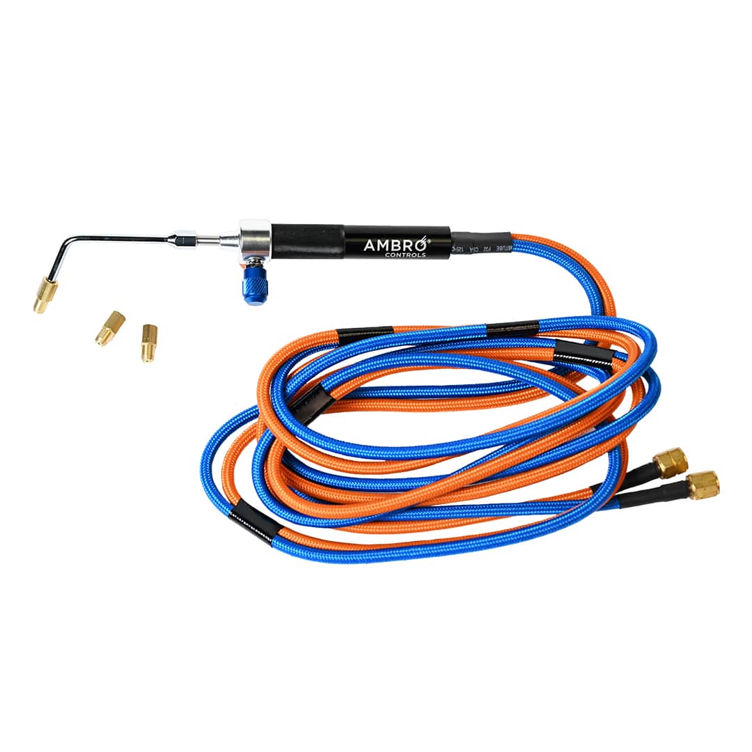 ambro precision torch with tips and hoses