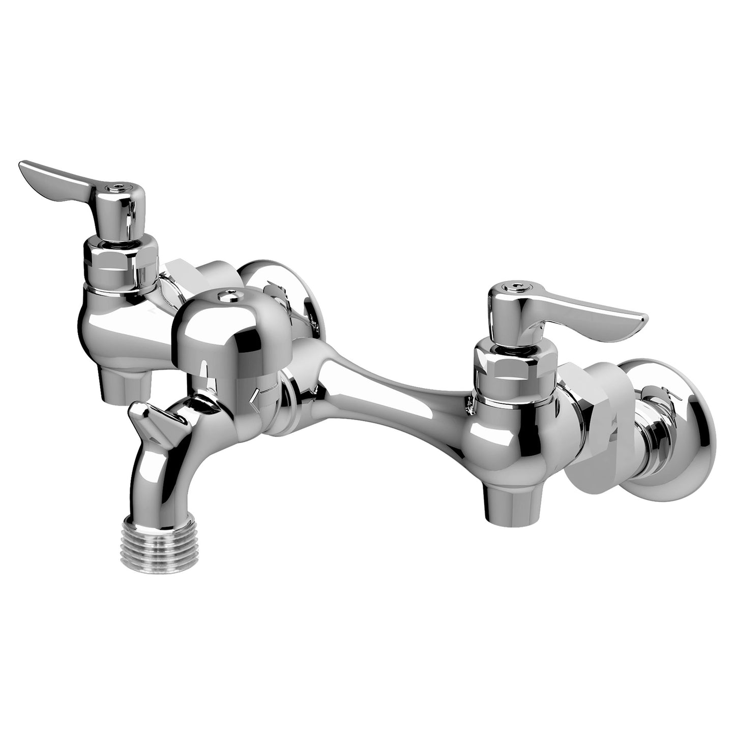 8351076.004 - Wall Mount Service Sink Faucet - 3" VB Spout - Rough Chrome