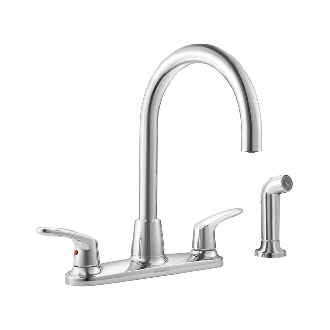 7074551.002 - Colony Pro 2-Handle Kitchen Faucet with Side Spray