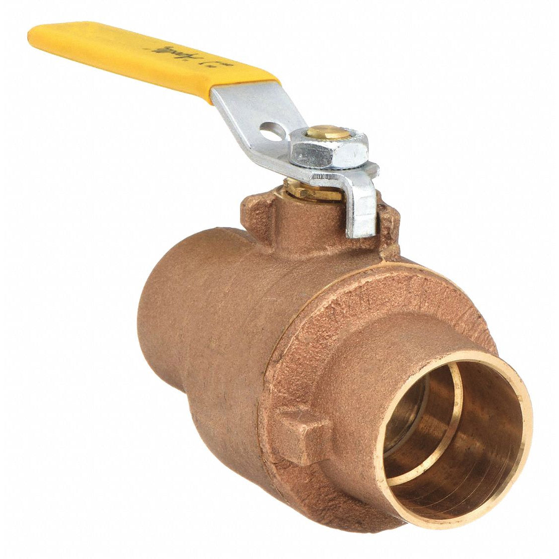 77C20301A - 1/2" Bronze 2 Piece Full Port Ball Valve - Sweat