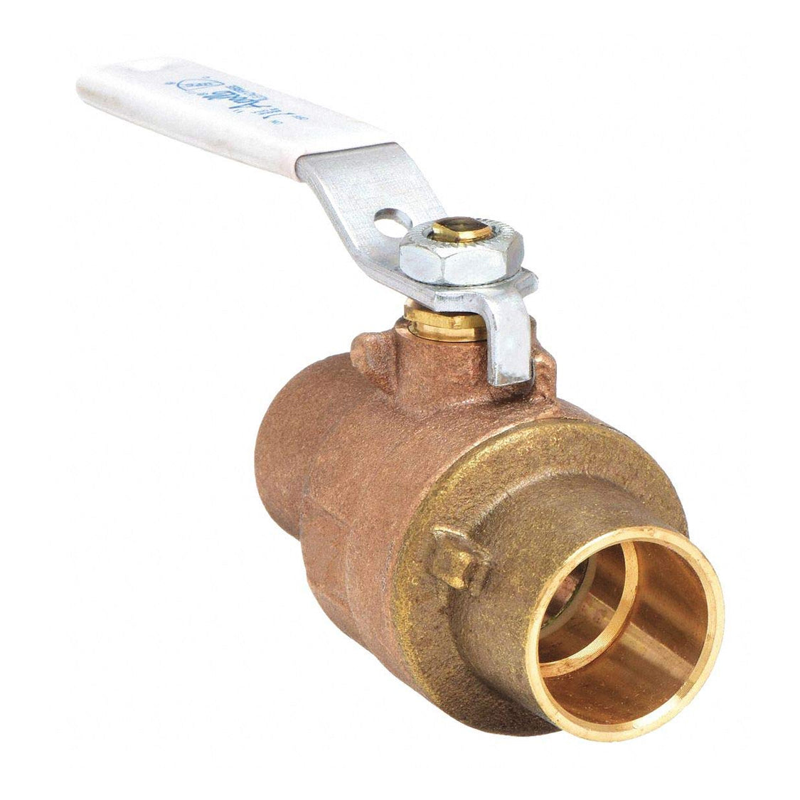 77CLF-A - 2 Piece Full Port Bronze Ball Valve, Lead-Free, Sweat x Sweat