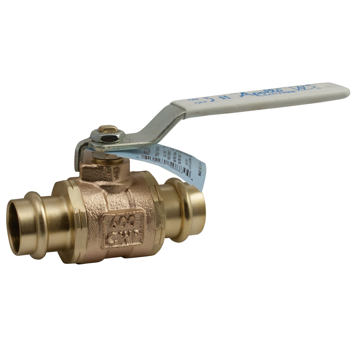 77WLF - Lead Free Press End Bronze Ball Valve