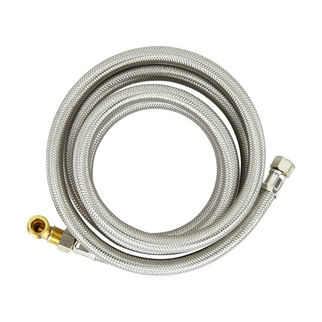 KDW-660-PP - MightyFlex Stainless Steel Braided Dishwasher Connector - 3/8"Comp x Comp, 60"