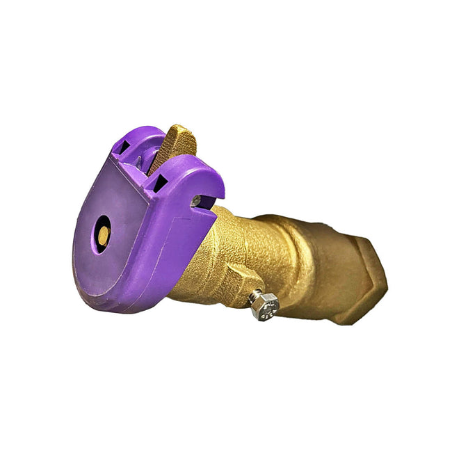 QC2-100RW - 1" Brass Quick Coupling Valve - Reclaimed Water