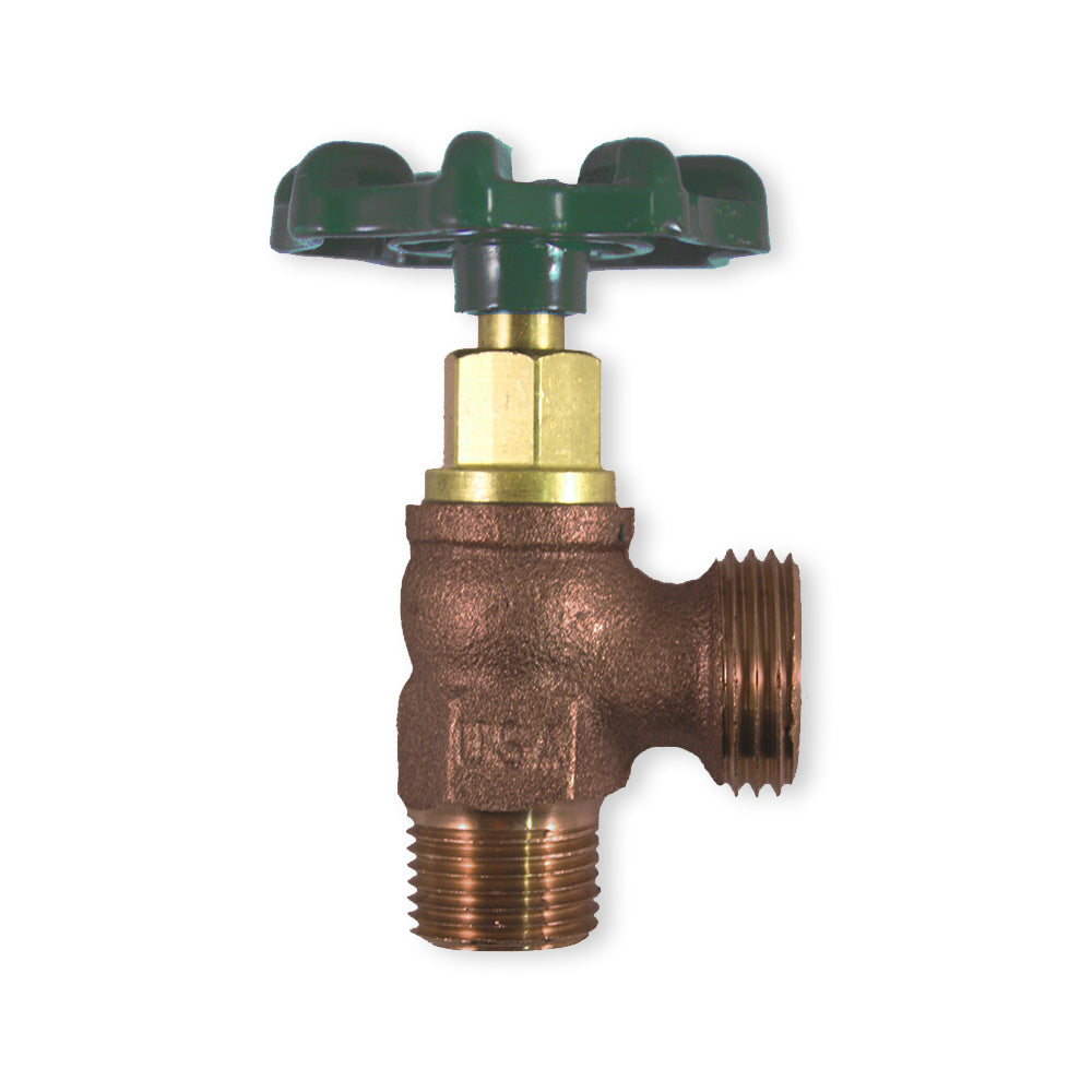 221LF - Lead Free Boiler Drain Valve - 1/2" MIP x 3/4" Hose Thread