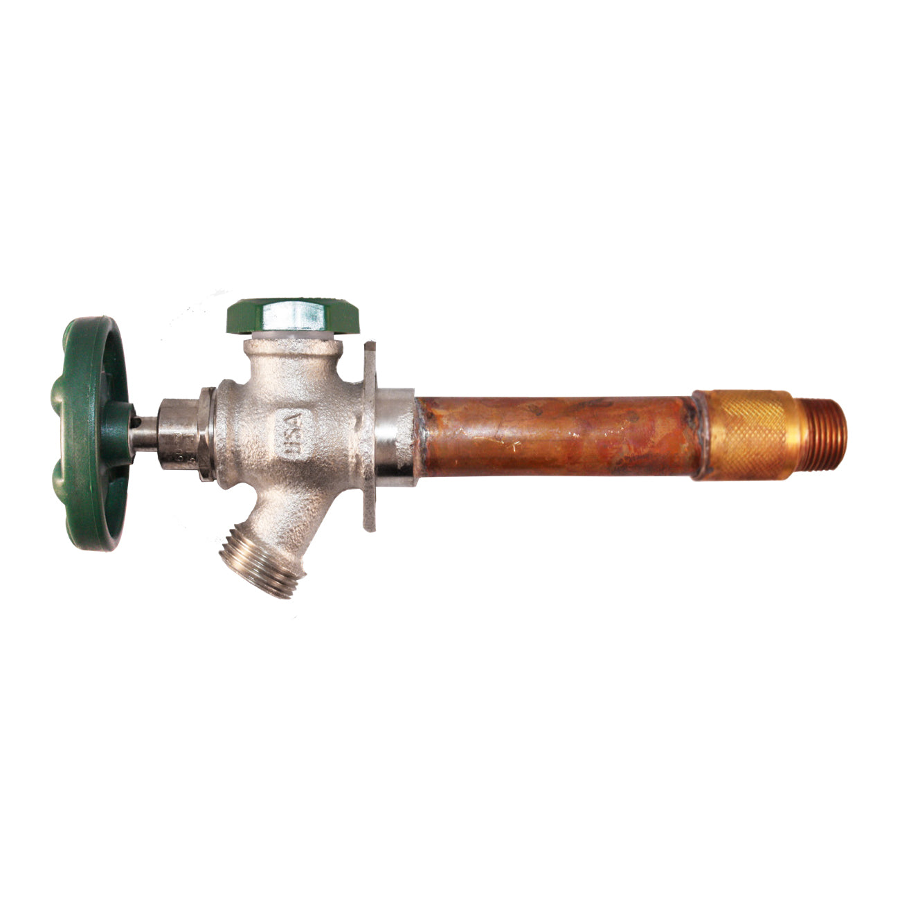 426BFP08 - 8" Anti-Siphon Frost Proof Wall Hydrant - 1/2" Sweat ID x 1/2" MPT OD