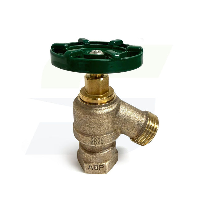 925LF - Bent Nose Garden Valve - 1/2" and 3/4" FIP x 3/4" Garden Hose