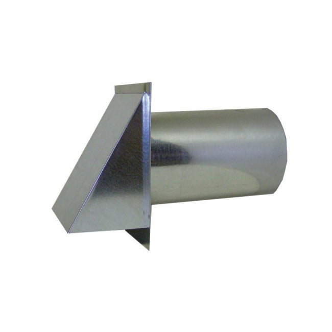 DWVG - Galvanized Wall Vent Cap with Damper