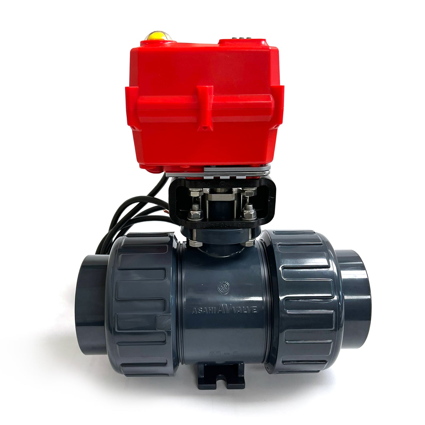 160260030 - 3" True Union Actuating Ball Valve - PVC, Socket, EPDM Seal
